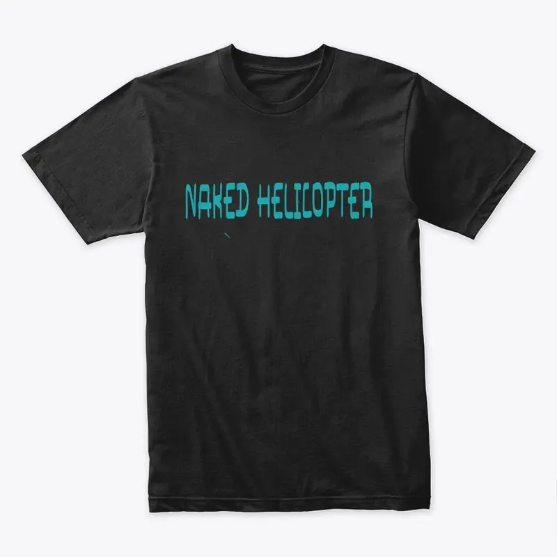 NAKED HELICOPTER BLUE LOGO